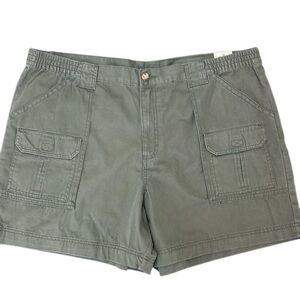 Outdoor Life Army Green Hiker Explorer Cargo‎ Shorts Size 44